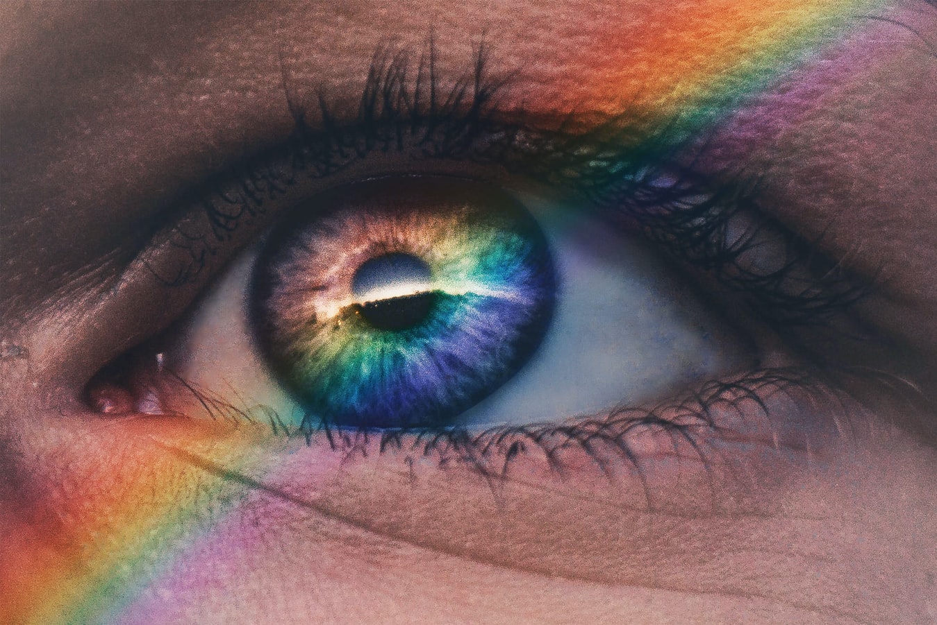 Rainbow over Eye